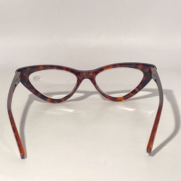 1343 Emma Cateye Reading Glasses 2.25 Tortoise Readers NWT main image 5